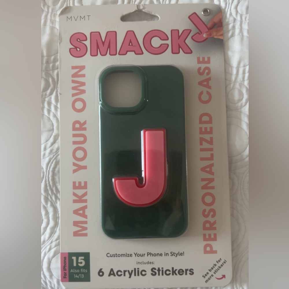 MVMT Personalized Phone Case with Pink Letter